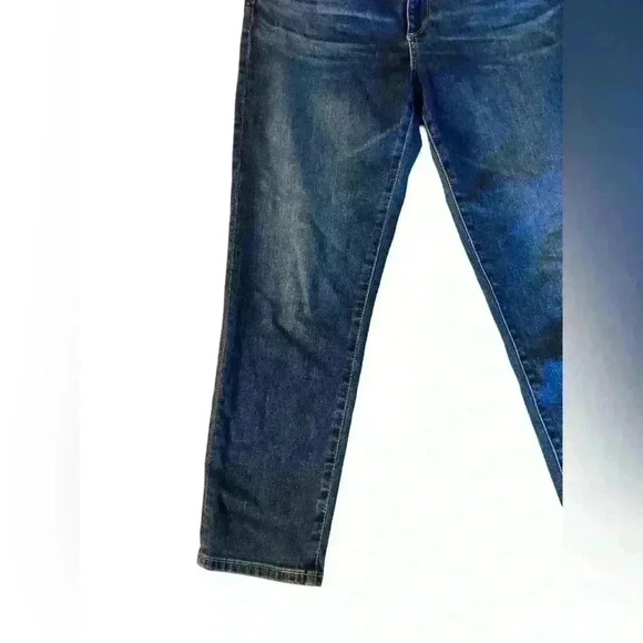 AG Adriano Goldschmied The Mid Rise Stevie Capri Petite Blue - Picture 3 of 10